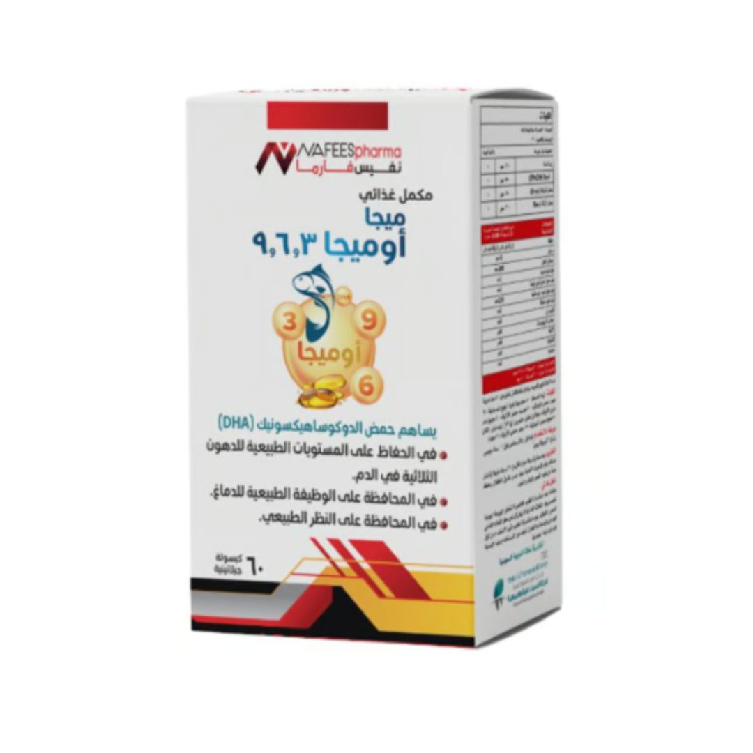NAFEESPHARMA OMEGA 3 30CAP